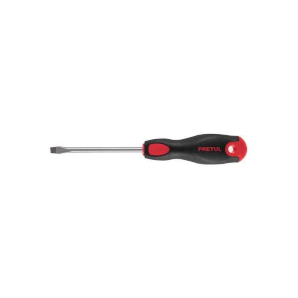 Desarmador plano 1/4 x 4mango Comfort Grip Pretul 21481
