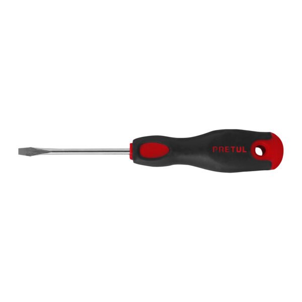 Desarmador plano 3/16 x 3 mango Comfort Grip Pretul 21478