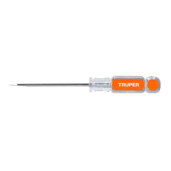 Desarmador plano 3/16 x 4 mango de acetato Truper 13990
