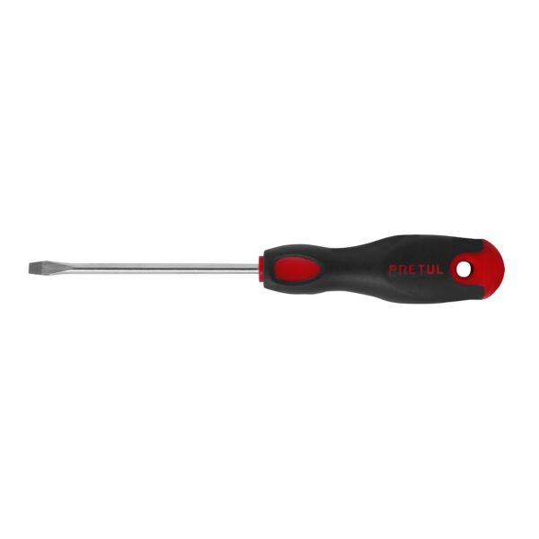 Desarmador plano 3/16 x 4 mango Comfort Grip Pretul 21480