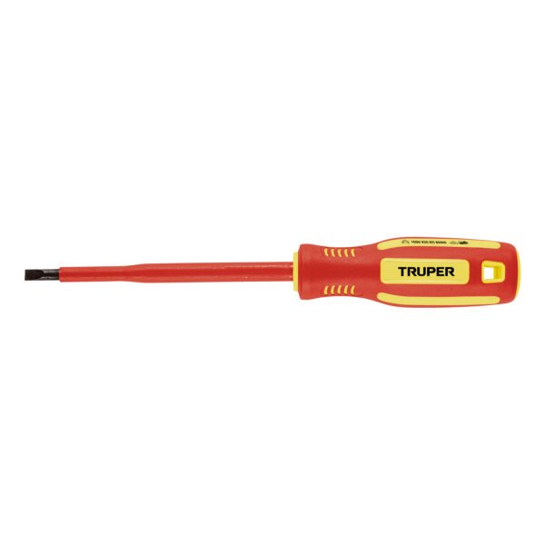 Desarmador dieléctrico plano 7/32 x 5 Truper 102242