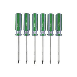 DT-6P.jpg Juego de 6 desarmadores Torx mango de PVC Pretul 27192