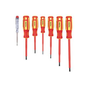 DTJ-7D.jpg Juego 6 desarmadores dieléctricos y 1 probador de corriente 14196
