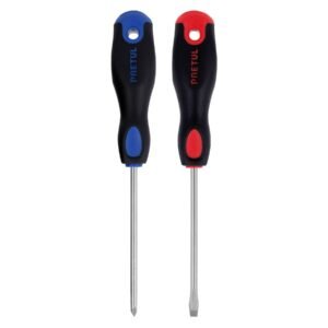 DUO-3-16X4BP.jpg Dúo de desarmadores 3/16 x 4 mango Comfort Grip Pretul 20216