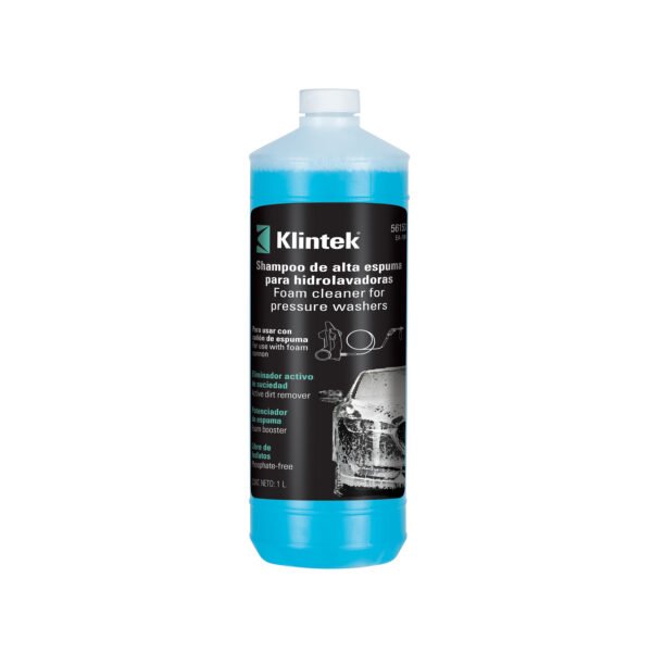 Shampoo alta espuma para hidrolavadora 1 L KLINTEK 56153
