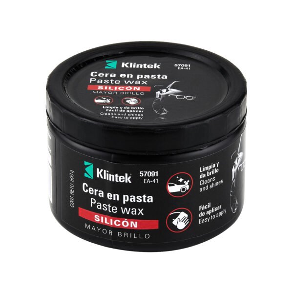 Cera en pasta de silicón para auto 500 g KLINTEK 57091