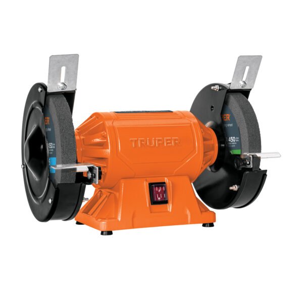 Esmeril de banco de 8 de 3/4 HP (560 W) Truper 12786