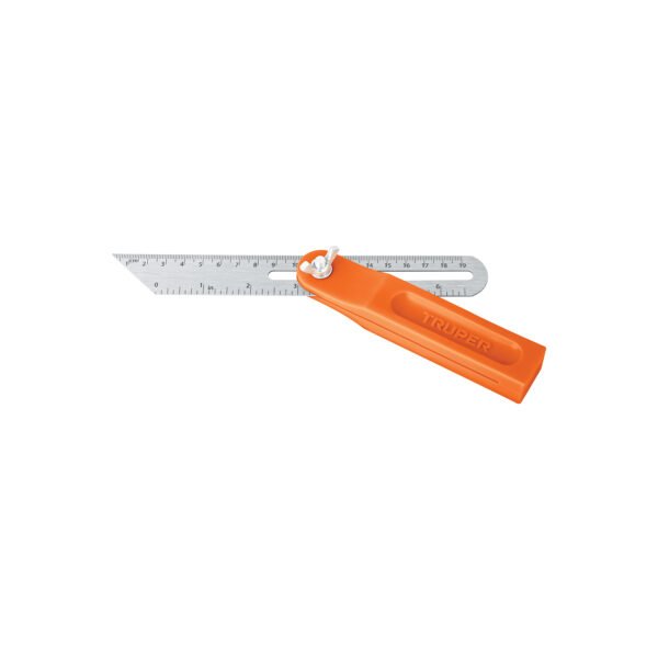 Escuadra falsa d/acero inoxidable 19cm / 6 con mango de ABS 14382