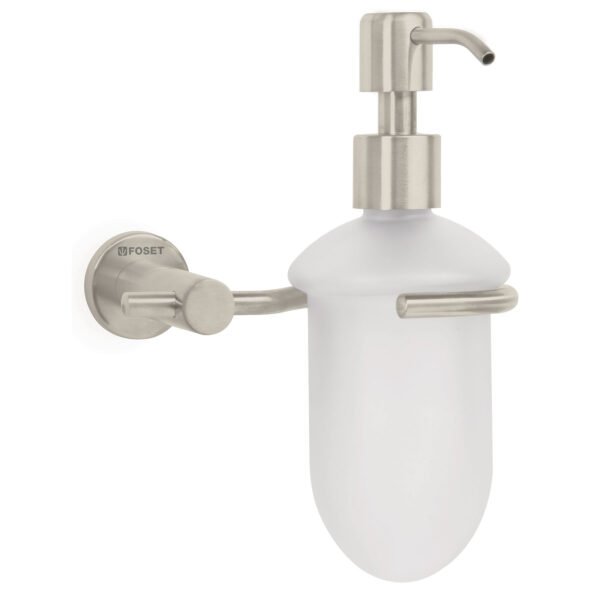 Dispensador de jabón a pared en acabado satín Foset Element 49666