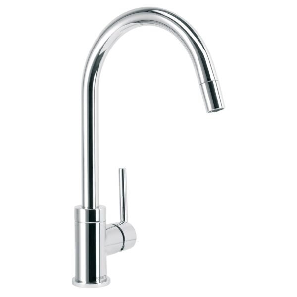 Monomando cromo nariz retráctil para fregadero Element 49914