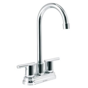 Mezcladora cromo 4 para lavabo cuello tipo bar Element 49930