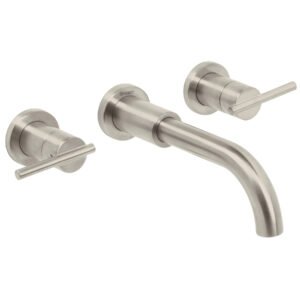 ELM-92N.jpg Mezcladora satín de pared para lavabo Foset Element 49939