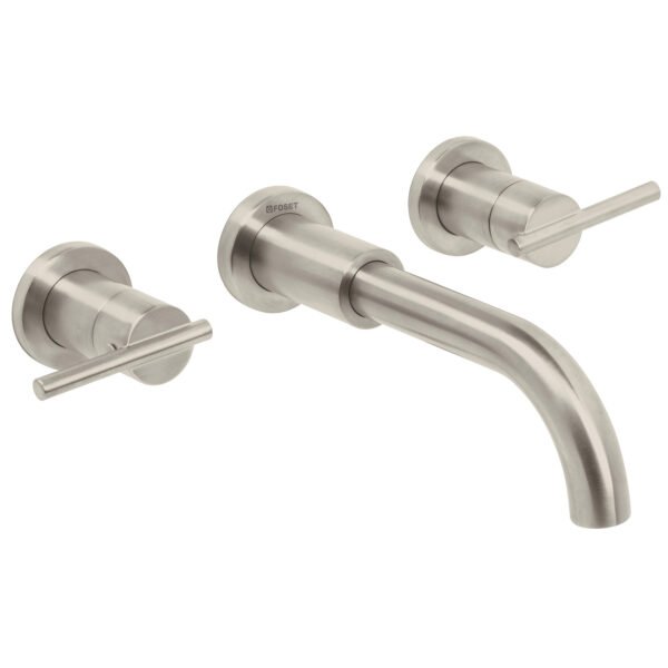 Mezcladora satín de pared para lavabo Foset Element 49939