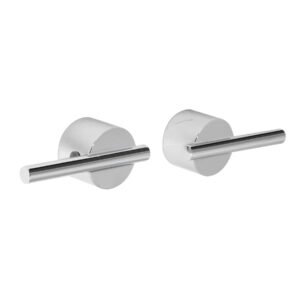 Juego de manerales palanca de pared lavabo cromo Element 45254