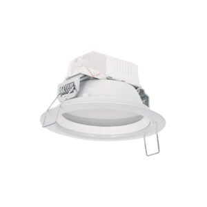 Luminario LED empotrado redondo de 5 W luz de día Volteck 48346