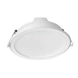Luminario LED empotrable 12 W redondo luz de día Basic 25088