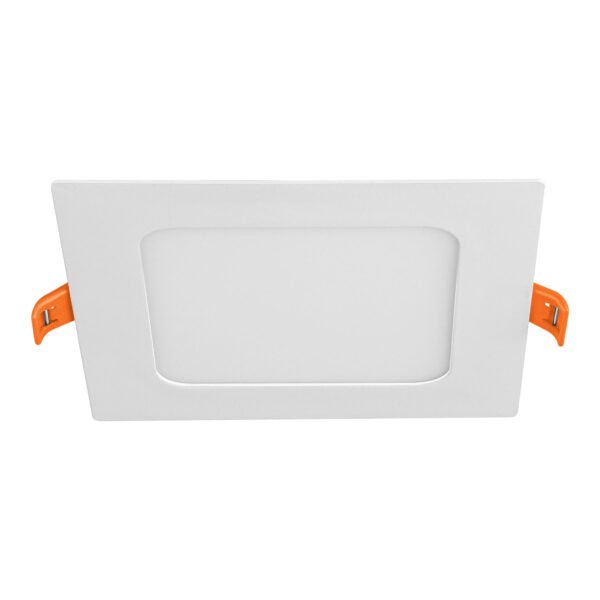 Luminario ultradelgado cuadrado p/empotrar 6W luz de día 48540