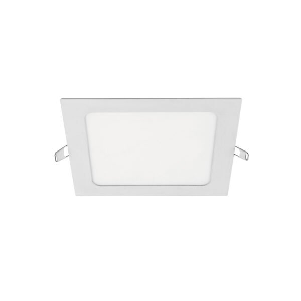 Luminario ultradelgado cuadrado p/empotrar 12W luz de día 48541