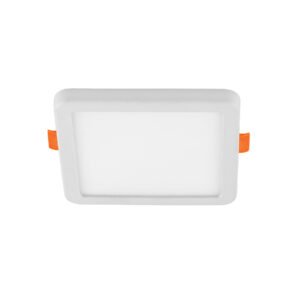 Luminario LED empotrable ajustable 6 W cuadrado luz de día 45669