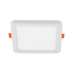 Luminario LED empotrable ajustable 8 W cuadrado luz de día 45670