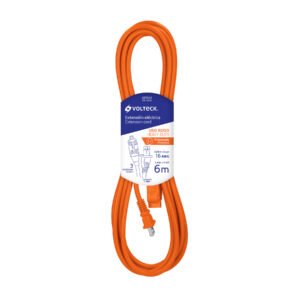 ER-6X16.jpg Extensión eléctrica de uso rudo 6 m 2x16 AWG Volteck 48044