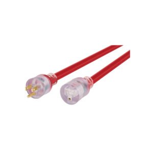 Extensión reforzada aterrizada 10 m 3x12 AWG Volteck 46554