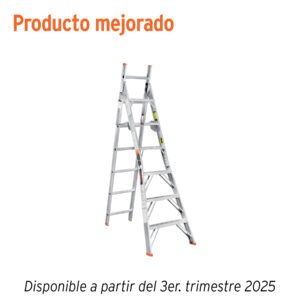 Escalera convertible tipo ll 13 escalones TRUPER 16746
