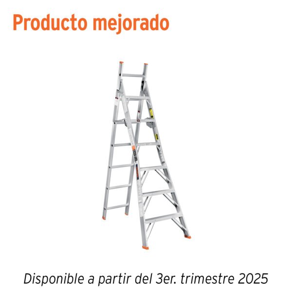 Escalera convertible tipo ll 13 escalones TRUPER 16746