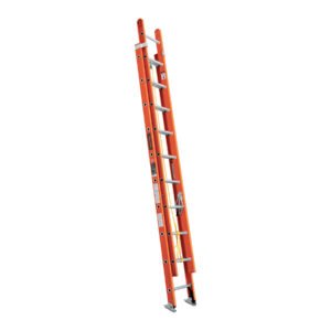 Escalera de extensión tipo II 20 peldaños fibra de vidrio 100228