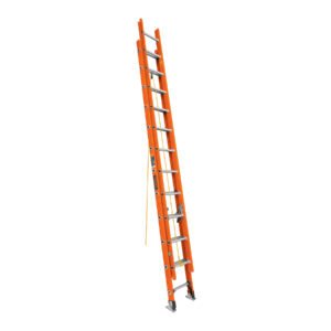 Escalera de extensión tipo II 24 peldaños fibra de vidrio 16757
