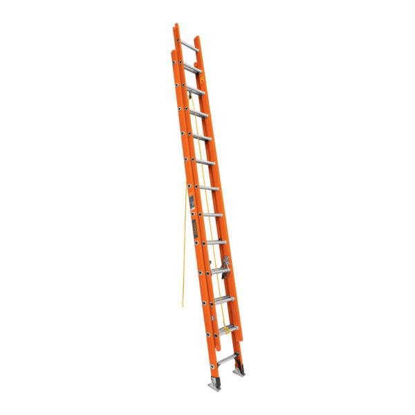 Escalera de extensión tipo II 24 peldaños fibra de vidrio 16757