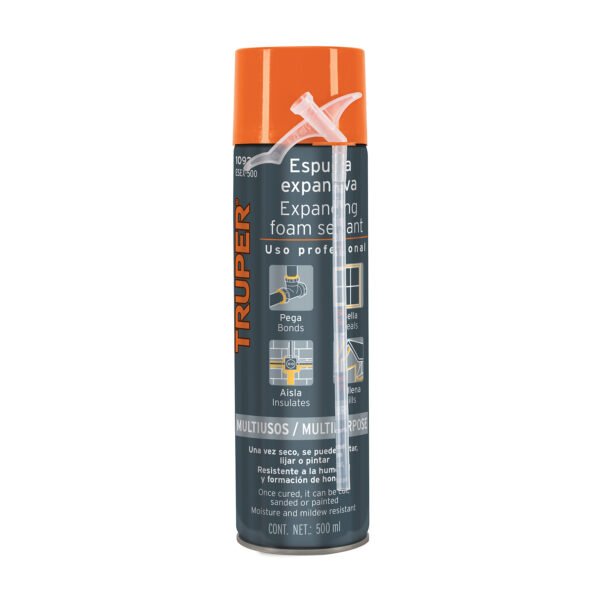 Espuma expansiva de 500 ml Truper 10920