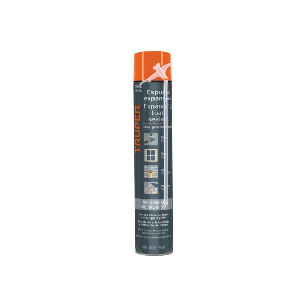 Espuma expansiva de 750 ml Truper 15305