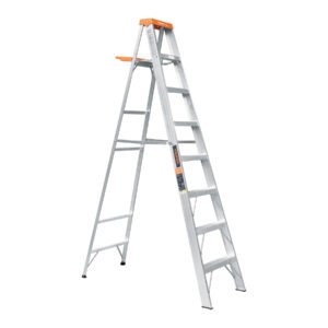 Escalera de tijera tipo II 7 peldaños y bandeja Truper 10337