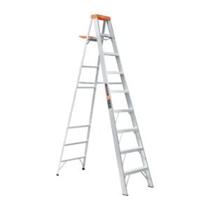 Escalera de tijera tipo ll 8 peldaños y bandeja Truper 10338