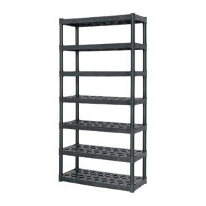 EST-7.jpg Estante plástico uso rudo 7 rep/cap. 70 Kg 185x43x91TRUPER 103600