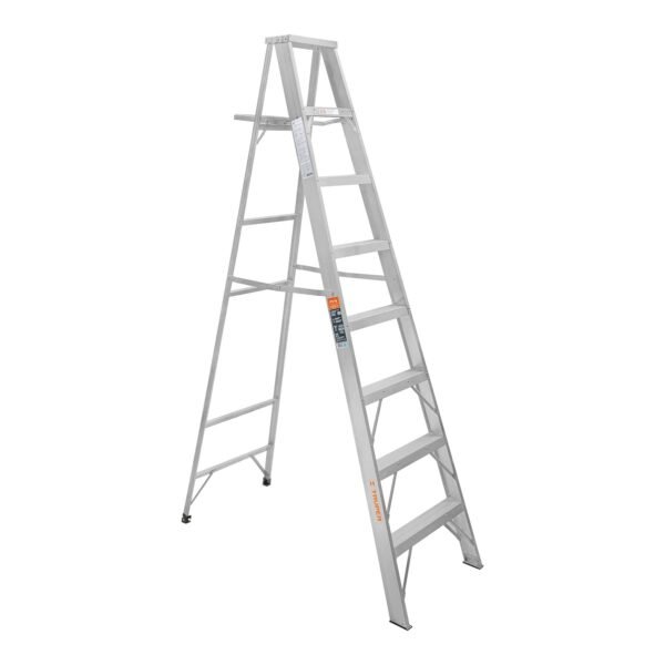 Escalera de tijera 100% aluminio tipo ll 7 peldaños Truper 10460