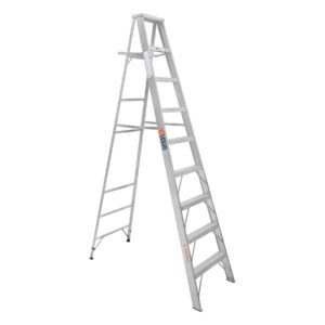Escalera de tijera 100% aluminio tipo ll 8 peldaños Truper 10469