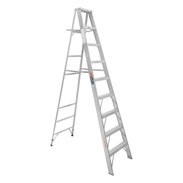 Escalera de tijera 100% aluminio tipo ll 8 peldaños Truper 10469
