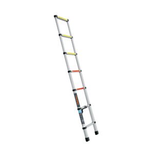 Escalera telescópica 7 peldaños tipo II capacidad 102kg 101903