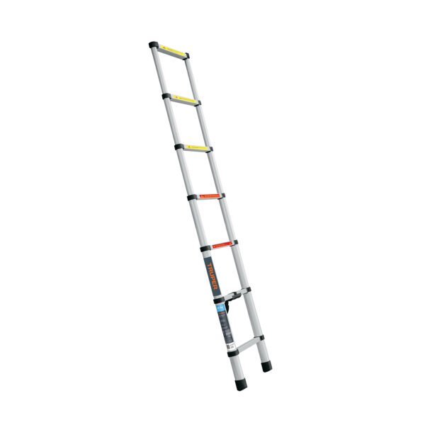 Escalera telescópica 7 peldaños tipo II capacidad 102kg 101903