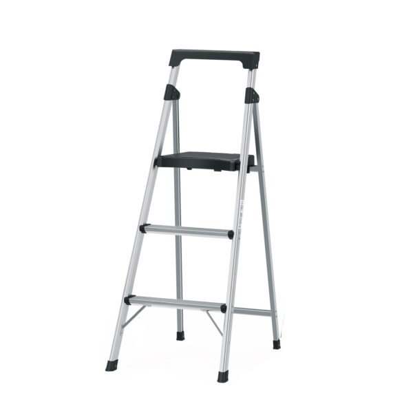 Escalera tubular plegable 3 peldaños aluminio Truper 16764