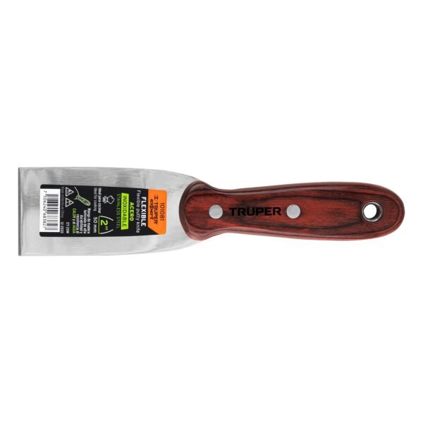 EspÃ¡tula 2 acero inoxidable con mango de madera Expert 101081