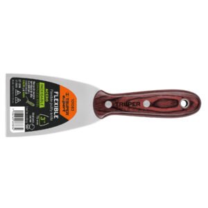 EspÃ¡tula 3 acero inoxidable con mango de madera Expert 101083