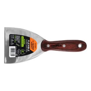EspÃ¡tula 4 acero inoxidable con mango de madera Expert 101084