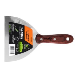 EspÃ¡tula 6 acero inoxidable con mango de madera Expert 101086