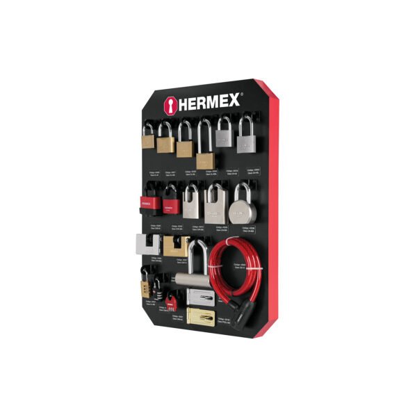 Exhibidor con candados HERMEX 56361
