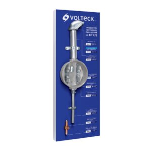 Tablero exhibidor de Kit CFE Volteck 55952