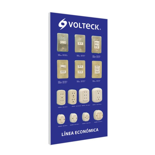 Exhibidor línea económica Volteck 51584