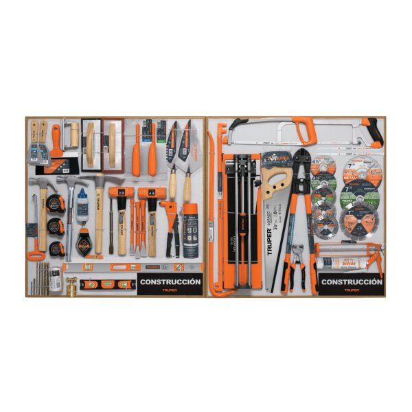 Exhibidor de Construcción 80x80 cm 2 tableros 55906